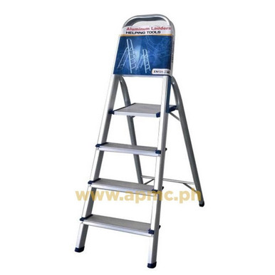 LADDER ALUMINIUM 4 STEP HELPING TOOLS NSC-2303 - A. Ally & Sons
