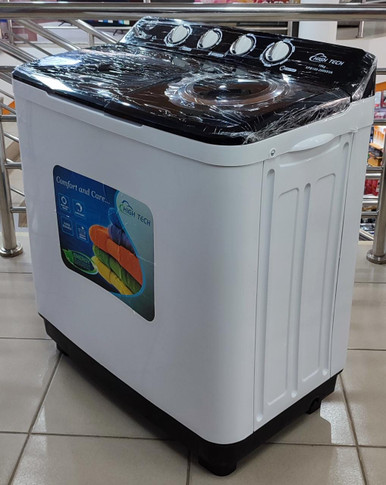 WASHING MACHINE HIGH TECH XPB100-2009SVA 10KG TWIN TUB - A. Ally & Sons