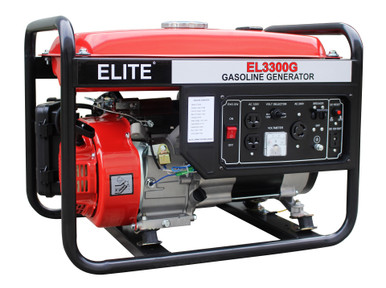 GENERATOR ELITE 3300W EL3300G GAS - A. Ally & Sons