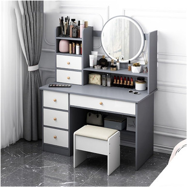 DRESSER SZT-2813-Y45 WITH LIGHTED MIRROR - A. Ally & Sons